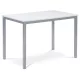 Masă de dining 110x70 cm, MDF, alb, GDT-202 WT