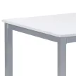 Masă de dining 110x70 cm, MDF, alb, GDT-202 WT