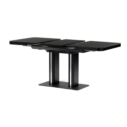Masa extensibilă 120–160×80 cm, MDF, negru. HT-D1926 BK