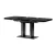 Masa extensibilă 120–160×80 cm, MDF, negru. HT-D1926 BK