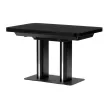 Masa extensibilă 120–160×80 cm, MDF, negru. HT-D1926 BK