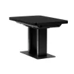 Masa extensibilă 120–160×80 cm, MDF, negru. HT-D1926 BK