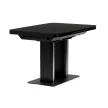 Masa extensibilă 120–160×80 cm, MDF, negru. HT-D1926 BK