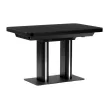 Masa extensibilă 120–160×80 cm, MDF, negru. HT-D1926 BK