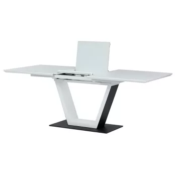 Masa extensibilă 160–210×90 cm, MDF, alb. HT-D1931 WT