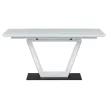 Masa extensibilă 160–210×90 cm, MDF, alb. HT-D1931 WT