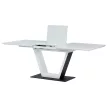 Masa extensibilă 160–210×90 cm, MDF, alb. HT-D1931 WT