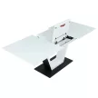 Masa extensibilă 160–210×90 cm, MDF, alb. HT-D1931 WT