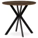 Masă rotundă 80×80 cm, MDF, Old Wood. HT-F4108 OLW