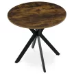 Masă rotundă 80×80 cm, MDF, Old Wood. HT-F4108 OLW