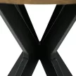 Masă rotundă 80×80 cm, MDF, Old Wood. HT-F4108 OLW