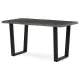 Masă de dining 140×80 cm, MDF, Stejar Gri. HT-F4214 GREY