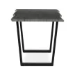 Masă de dining 140×80 cm, MDF, Stejar Gri. HT-F4214 GREY