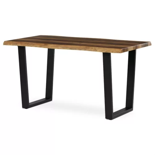 Masă de dining 140×80 cm, MDF, Old Wood. HT-F4214 OLW