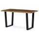 Masă de dining 140×80 cm, MDF, Old Wood. HT-F4214 OLW