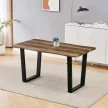 Masă de dining 140×80 cm, MDF, Old Wood. HT-F4214 OLW