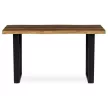 Masă de dining 140×80 cm, MDF, Old Wood. HT-F4214 OLW