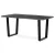 Masă de dining 160×90 cm, MDF, Stejar Gri. HT-F4216 GREY