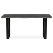 Masă de dining 160×90 cm, MDF, Stejar Gri. HT-F4216 GREY