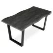 Masă de dining 160×90 cm, MDF, Stejar Gri. HT-F4216 GREY