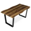 Masă de dining 160×90 cm, MDF, Old Wood. HT-F4216 OLW