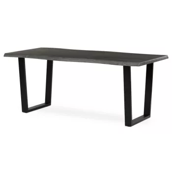 Masă de dining 180×90 cm, MDF, Stejar Gri. HT-F4218 GREY