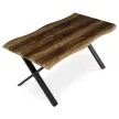 Étkezőasztal 160x90 cm MDF old wood