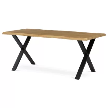 Étkezőasztal 180x90 cm MDF vad tölgy