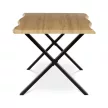 Étkezőasztal 180x90 cm MDF vad tölgy
