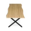 Étkezőasztal 180x90 cm MDF vad tölgy