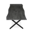 Étkezőasztal 210x100 cm MDF szürke tölgy