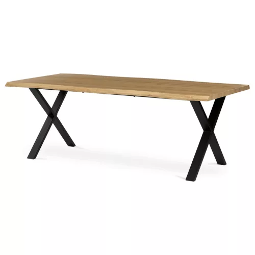 Étkezőasztal 210x100 cm MDF vad tölgy