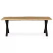 Étkezőasztal 210x100 cm MDF vad tölgy