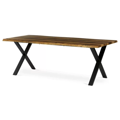 Étkezőasztal 210x100 cm MDF old wood