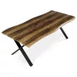 Étkezőasztal 210x100 cm MDF old wood