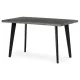 Masă de dining 130×80 cm, MDF, Stejar Gri. HT-F4413 GREY