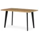 Masă de dining 130×80 cm, MDF, Stejar Sălbatic. HT-F4413 OAK
