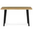 Masă de dining 130×80 cm, MDF, Stejar Sălbatic. HT-F4413 OAK