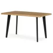 Masă de dining 130×80 cm, MDF, Stejar Sălbatic. HT-F4413 OAK