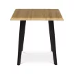 Masă de dining 130×80 cm, MDF, Stejar Sălbatic. HT-F4413 OAK