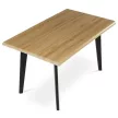 Masă de dining 130×80 cm, MDF, Stejar Sălbatic. HT-F4413 OAK
