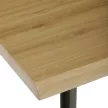 Masă de dining 130×80 cm, MDF, Stejar Sălbatic. HT-F4413 OAK