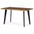 Masă de dining 130×80 cm, MDF, Old Wood. HT-F4413 OLW