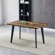 Masă de dining 130×80 cm, MDF, Old Wood. HT-F4413 OLW