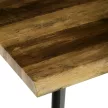Masă de dining 130×80 cm, MDF, Old Wood. HT-F4413 OLW