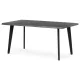 Masă de dining 160×90 cm, MDF, Stejar Gri. HT-F4416 GREY