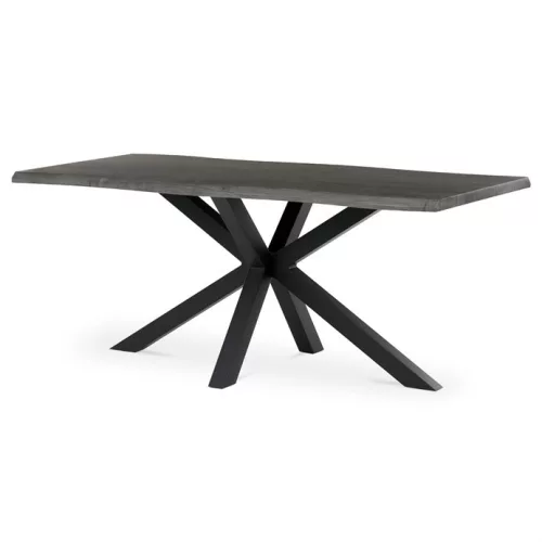 Masă de dining 180×90 cm, MDF, Stejar Gri. HT-F4618 GREY