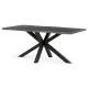Masă de dining 180×90 cm, MDF, Stejar Gri. HT-F4618 GREY