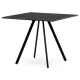 Masă de dining 90×90 cm, culoare Stejar Gri. HT-R5190 Grey