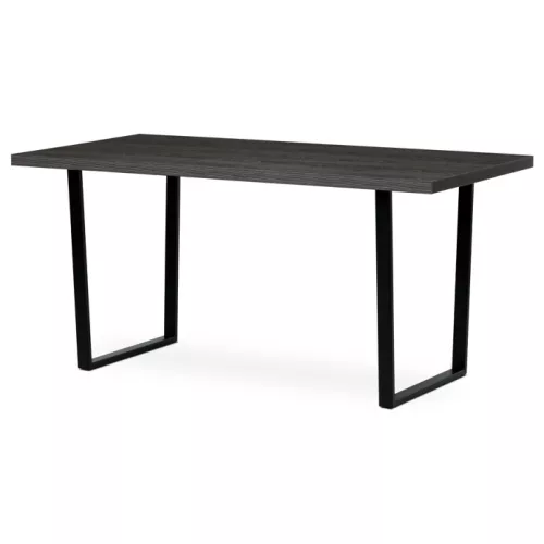 Masă de dining 160×80 cm, culoare Stejar Gri, HT-R5216 Grey